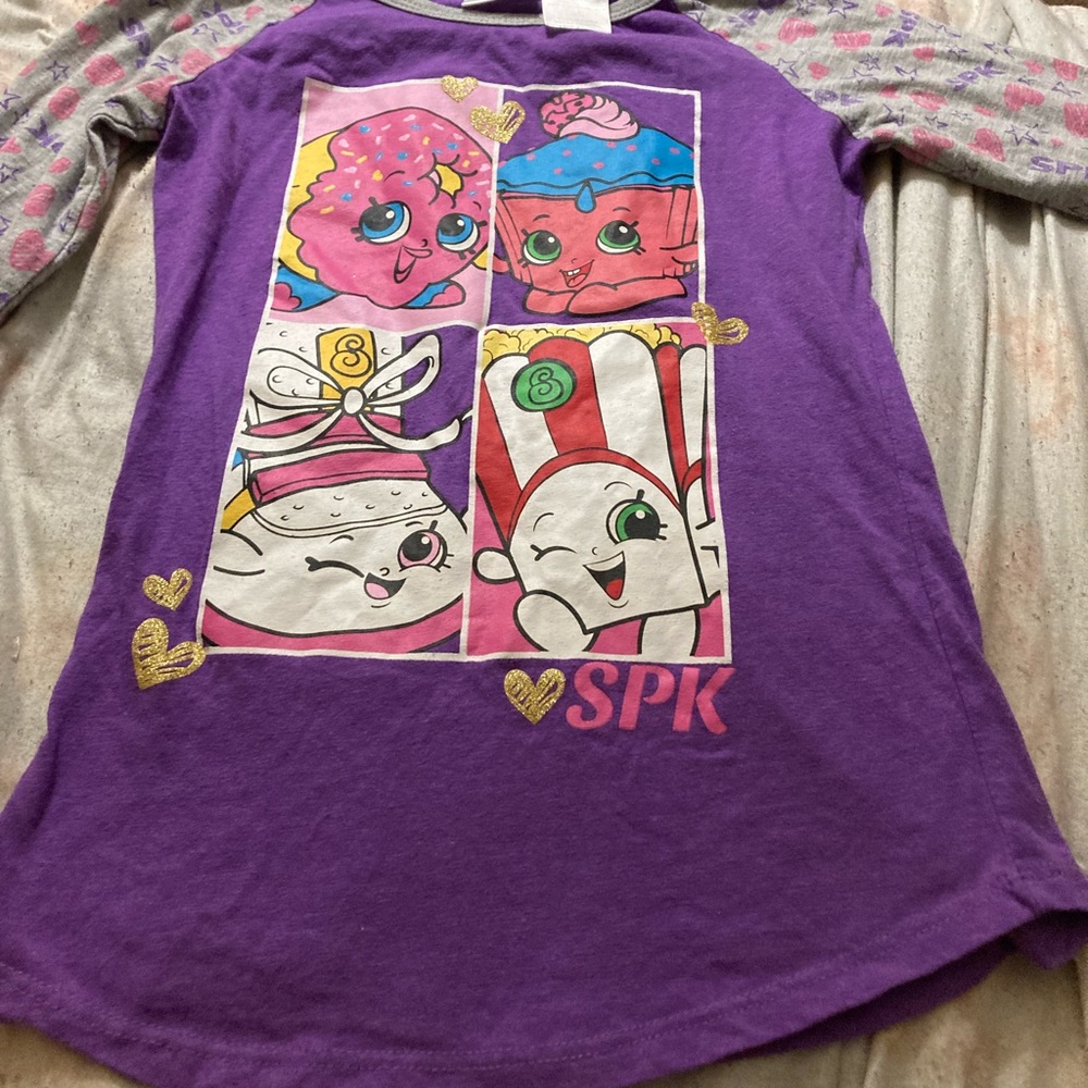 SHOPKINS Long Sleeve Character Shirt